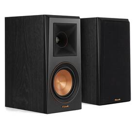 1065807-bdgr1 Klipsch Rp500m Ebony Vinyl Pr Bookshelf Speakers Ob Minor Dmg - Very Good