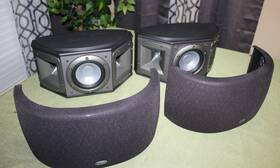Klipsch 743878015003 Synergy S1 Surround Speakers Pair Nice Condition