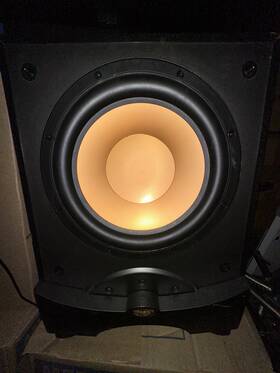 Klipsch 743878018660 Reference Rw 10d 120v Powered Subwoofer