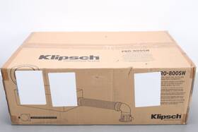 Klipsch 743878034530 Pro-800sw 8 Inch Dual Voice Coil In-ceiling Band Pass Subwoofer - New