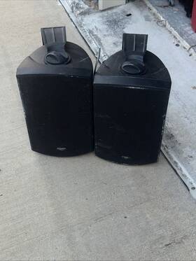 Aw-650bk Klipsch All-weather Outdoor Speakers Pair