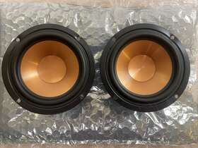 1066926 Klipsch B-100 V8028 201215 Nice 4 Inch Synergy Black Label Bookshelf Speakers Only 1 Pair