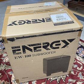 Ew-100 Klipsch Energy Superb Subwoofer 10 Inch 225 Watts Peak Output New In Box