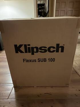 Flexussub100 Klipsch Flexus Sub 100 10 Inch Wireless Subwoofer