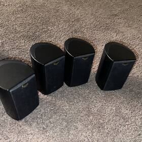 Hd-300 Klipsch Satellite Speaker Replacement 100 Watts Black Lot Of 4