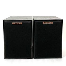 Klkg1 Klipsch Kg 1 Bookshelf Speakers 8 Ohm Black Wood Great Sound Usa Made Nice Cover