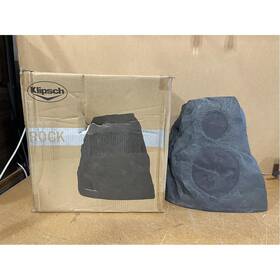 Awr-650-sm Klipsch Miscout23 Outdoor Landscape Rock Speaker - Each Granite