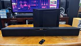 R10b Klipsch Reference Soundbar With Wireless Subwoofer And Remote Control R10b Klipsch Reference Soundbar With Wireless Subwoofer And Remote Control