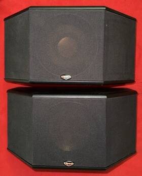 Rs25bk Klipsch Pair Of Rs-25 Black Reference Series Surround Speaker 75w 8 Ohms Tested