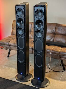 Xf-48 Klipsch Powered Floor Standing Speaker Towers