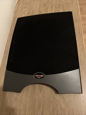 Rw10d Klipsh R-10d Klipsch Powered Subwoofer Grill Cover With Bottom Part Gold Logo