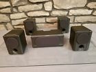 Ks-206ht Kenwood Surround Sound Speakers Center Satellites Ks-206ht Kenwood Surround Sound Speakers Center Satellites