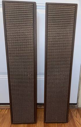 99-46146wx Lafayette Pair Of Column Speakers Tested Working Atlanta 99-46146wx Lafayette Pair Of Column Speakers Tested Working Atlanta