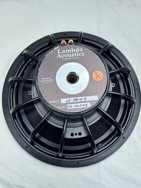 500w Lambda Acoustics Pb15 Ae 15 Inch Subwoofer Tested New Old Stock Powerful