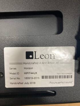 Hifit44ux Leon Speakers Soundbar