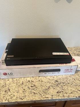 Lap250h Lg Electronics Sound Plate 2015 Model Missing Remote And Power Cable