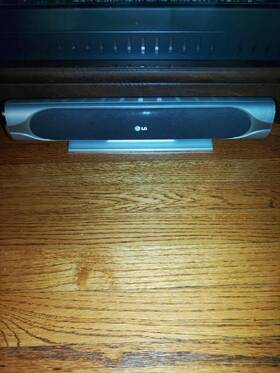 Lhs-t6749c Lg Lhs-6749c Center Channel Speaker 6 Ohms 180 Watt 17 Inch Long Tested And Working