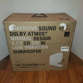 3.1.2ch Lg Qp5w Clair Dolby Atmos Compact Sound Bar With Subwoofer 3.1.2ch Lg Qp5w Clair Dolby Atmos Compact Sound Bar With Subwoofer