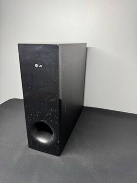 S62s1-w Lg Subwoofer Speaker Wired 5.1 Home Theater Sound Black Tested And Works