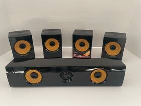 S63s3-s Lg 5 Speaker System For Home Theater With Aramid Fiber Speakers
