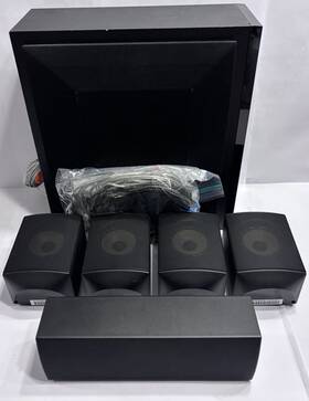 S63s2-c Lg S63t1-w 5 Speaker System Surround With Subwoofer - Model S63s2-s /