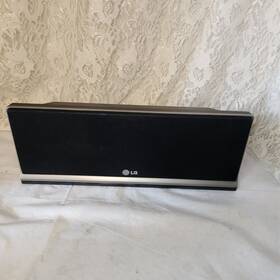 Mez37625001 Lg Sh92sb-c Center Speaker Black With Silver Trim 310 Watt P/n Mez37625001 Lg Sh92sb-c Center Speaker Black With Silver Trim 310 Watt P/n