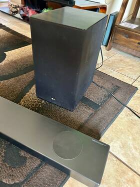 Sl9yg Lg 4.1.2 Channel 500w Sound Bar - Black