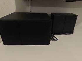 Spt8-sw Lg Subwoofer And Satellite Speakers Set 100w Wired Black