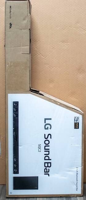 Sqc2.dusallk Lg Sound Bar Sqc2 2.1 Ch With Bluetooth Streaming