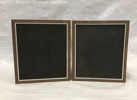 1m32w Lloyds Lot Of 2 Vintage Speakers For 8 Track Player Model