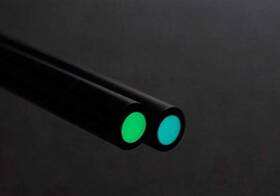 Luminlay 744759743763 Sbm And Sgm Series/with Black Pipe / 60mm Length Inner 2mm Outside 3mm Glow Blu