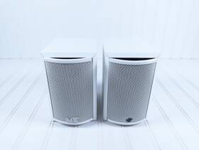 Lcr-25 M&k Sound Miller And Kreisel Satellite Speaker Pair White Made In Usa