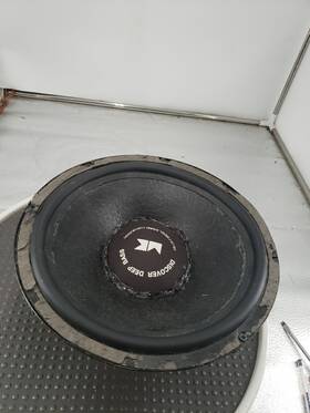 Mx-90 M&k 12 Inch Subwoofer Miller Kreisel - Speaker Only Needs Reconing