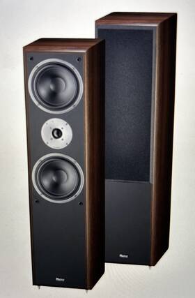 D14480831na Magnat Pair Of Monitor Supreme 802 Dual 6.5 Inch 340w 2.5-way Floorstanding Speakers