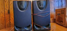 As750c Magnavox Pair As750c/37 Bookshelf Speakers 6 Ohm 15w Passive Front Stereo