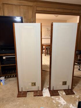 Mg-1.4 Magnepan Standing Speaker Pair 2.0 Channel White Rectangular