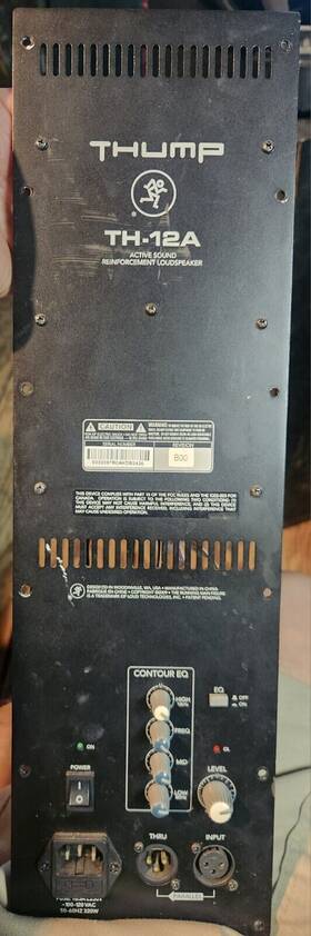 Th-12a Makie Thump Amplifier Board Needs Repair