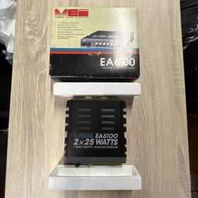 Ea6100 Mansoor Electronics Industries Mei Mobile Audio Systems 7 Band Booster/equalizer 2x25 Watts Untested