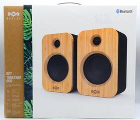 Em-ja019-sb Marley House Of Get Together Duo 2 True Wireless Bluetooth Speaker Kit #117730# Em-ja019-sb Marley House Of Get Together Duo 2 True Wireless Bluetooth Speaker Kit #117730#