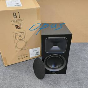 Martinlogan 810123026326 Motion Foundation B1 Bookshelf Speaker 5.5 Inch Driver Each Black Open