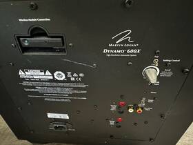 Dynamo600x Martinlogan Martin Logan Dynamo 600x Subwoofer - Black Used Excellent Condition