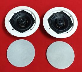 Mas-lc5-c Mas Audio 1-877-mr Pair Of 2-way In-ceiling Speakers