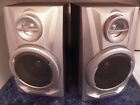 Mas85-17 Magnavox Pair Mini Bookshelf Ohm Speakers With Wires