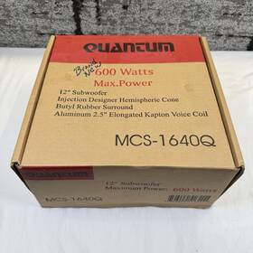 Mcs-1640q Mcs Vintage Quantum Majestic 12 Inch Subwoofer