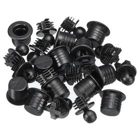 Mea220421ee0173 Meccanixity Speaker Grill Guides Plastic Black Ball Socket Type Dia 10.6mm
