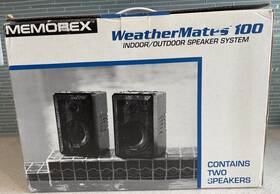 Memorex 071809200298 Weathermates 100 Indoor/outdoor Speaker System