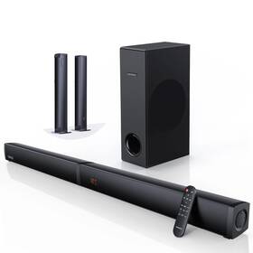 D40ah-7 Meredo 180w Separable Sound Bar With Subwoofer 2.1ch Bluetooth 5.0