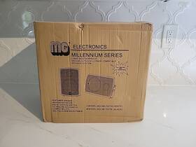 Mg-sb-700tb Mg Electronics Mg-sb-700tw Millennium Series Outdoor Speakers Pair 2 Way New Mg-sb-700tb Mg Electronics Mg-sb-700tw Millennium Series Outdoor Speakers Pair 2 Way New