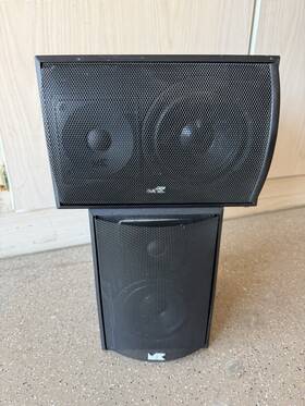 402030c Miller & Kreisel M&k 2 - And Lcr-55 Mkii Center Right Surround Bookshelf Speakers