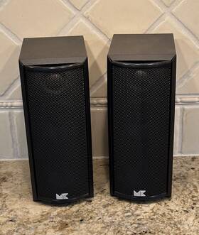 Lcr-35 Miller & Kreisel M&k And Mk Satellite Or Bookshelf Speakers Pair Very Nice
